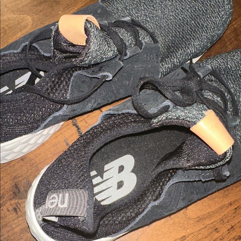 New Balance Blue and Tan Sneakers - Picture 6 of 7